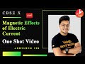 Magnetic Effects of Electric Current in One Shot | CBSE Class 10 Physics NCERT | Vedantu 9 and 10