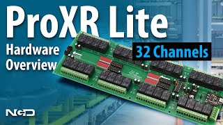 32-Channel Relay Board with Expansion Ports and USB Interface