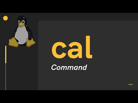 Linux cal Command | Hindi
