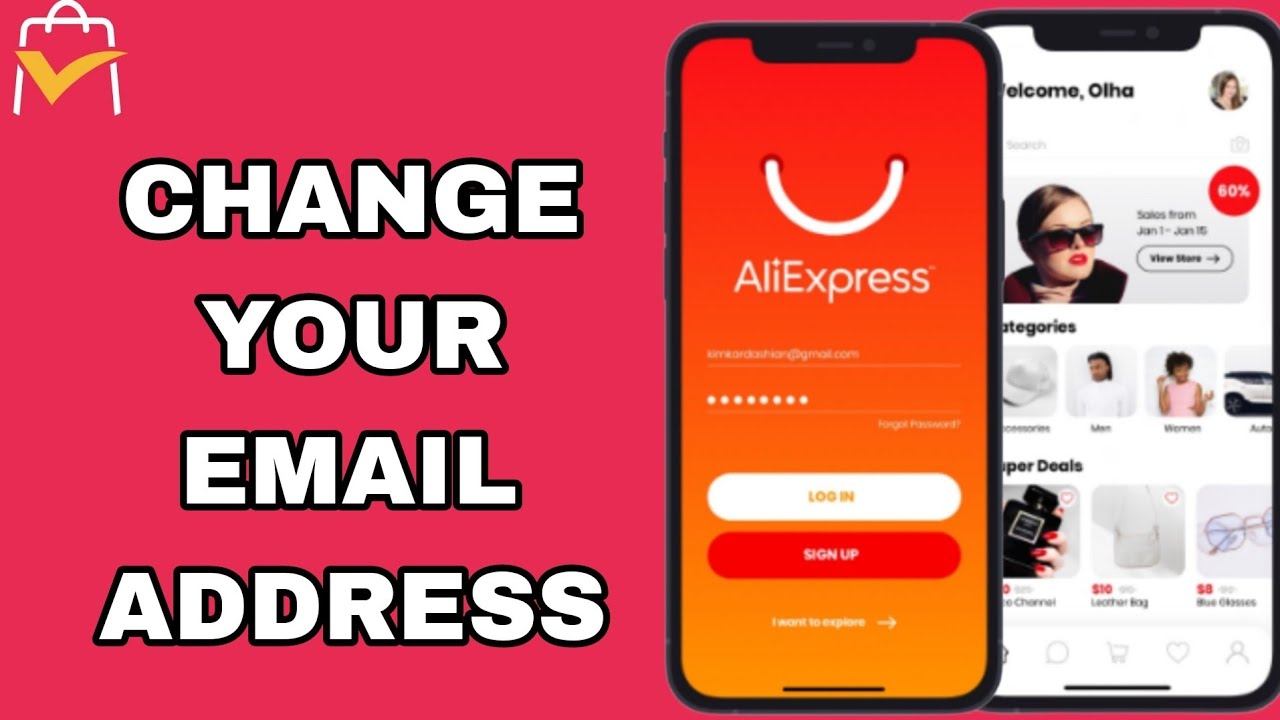 How To Change Your Email Address On AliExpress App - YouTube