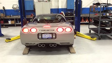 Borla S-Type II on Corvette C5 - First Fire