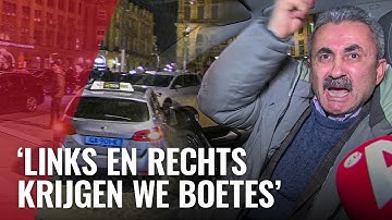Dam vol boze taxichauffeurs door boetes voor stilstaan