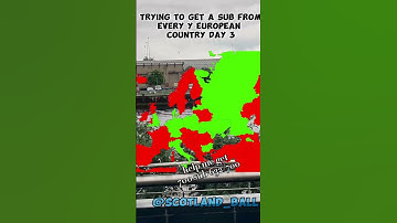 trying to get a sub from ever european country day 3 #map #mapper #mapping #europe #mapchart