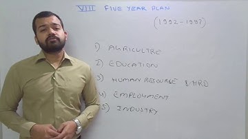 8th Five Year Plan | Learn Economics on Ecoholics
