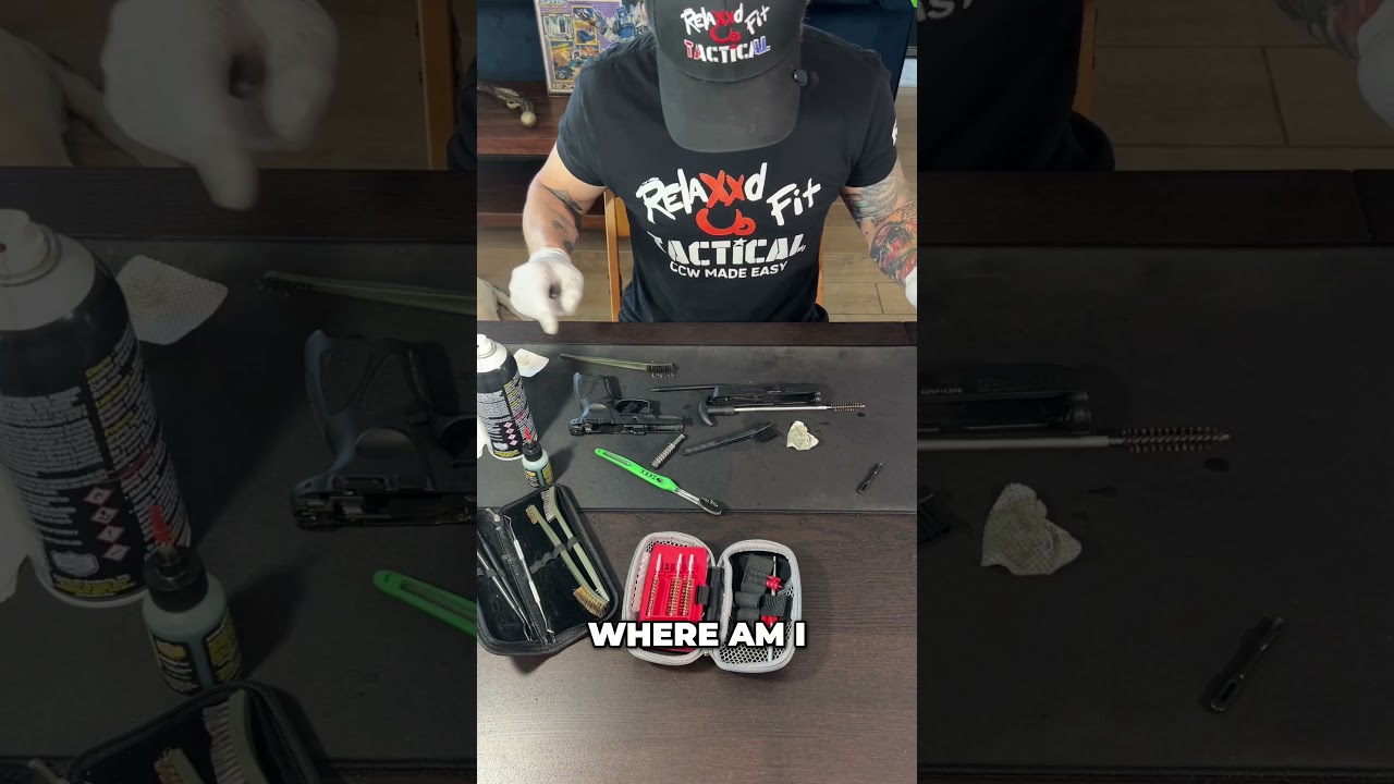 How to Clean a Gun  Proper Guide Rod Technique for Beginners