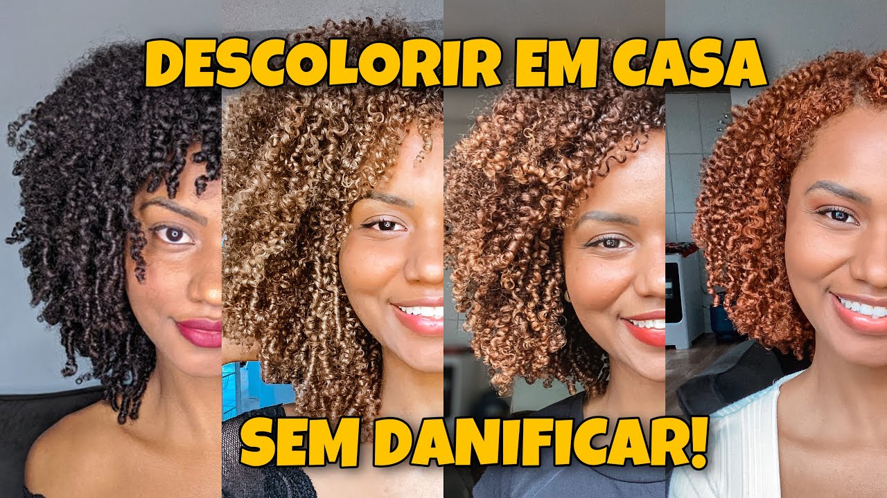 COMO DESCOLORIR O CABELO EM CASA SEM DANIFICA-LO | DICAS SOBRE ...