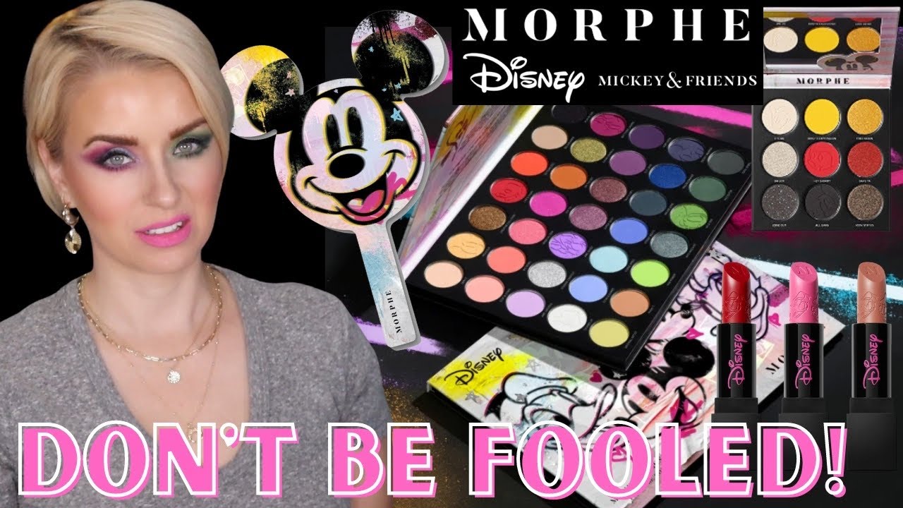 Morphe x Disney Mickey and Friends Collection Review + 4 Looks | Steff's  Beauty Stash - YouTube