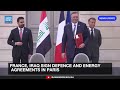 France's Macron and Iraq's Al-Zaidi Deepen Defence and Energy Ties | Dawn News English