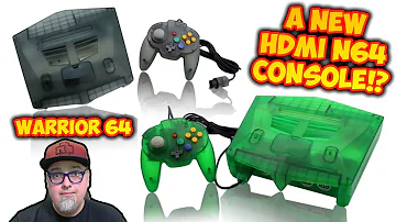The Warrior 64 - A NEW HDMI Nintendo 64 Console For $150? Too Good To Be True? Intec Gaming N64