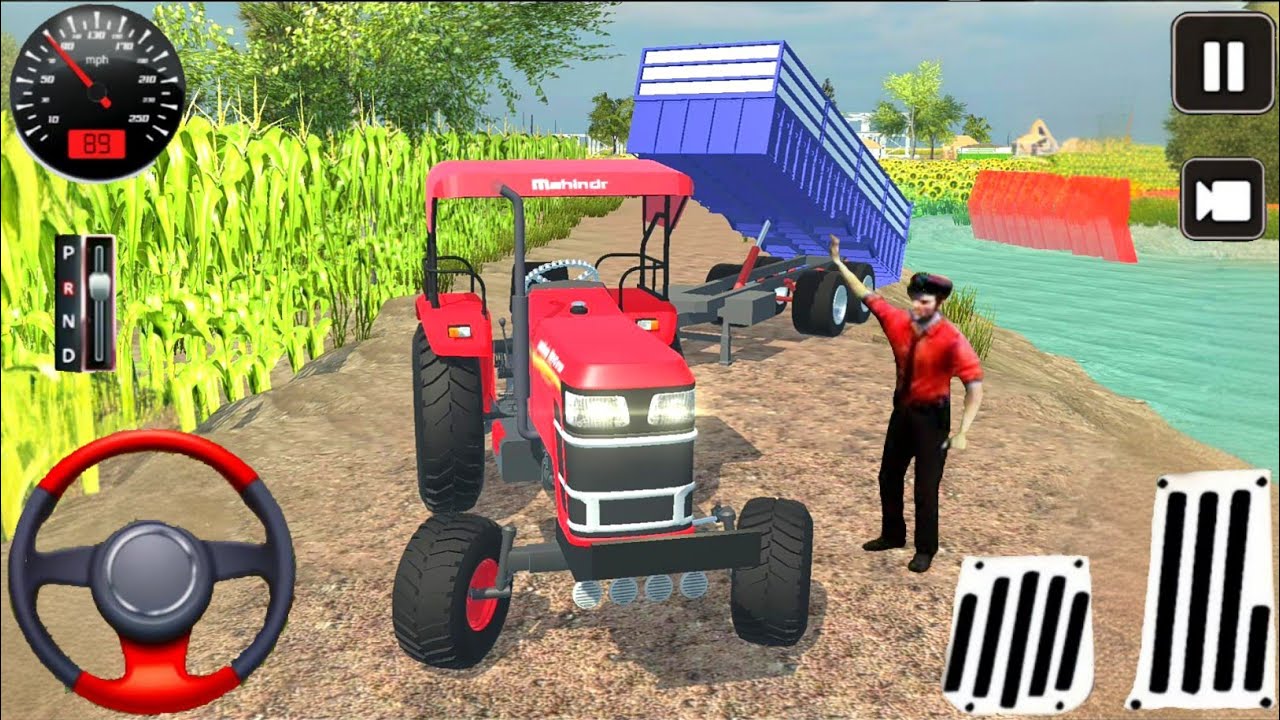 Indian Farming Cargo Tractor Offroad Driving Indian Tractor Simulator 2 | Android Gameplay 