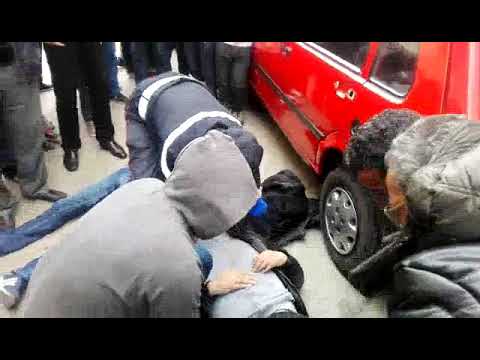 صاحب مادونية يتعدي على سائق سيارة اجرة