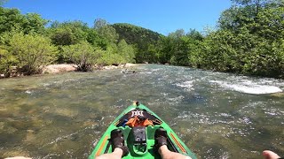 Floating North Sylamore Creek  Blanchard Springs to White River