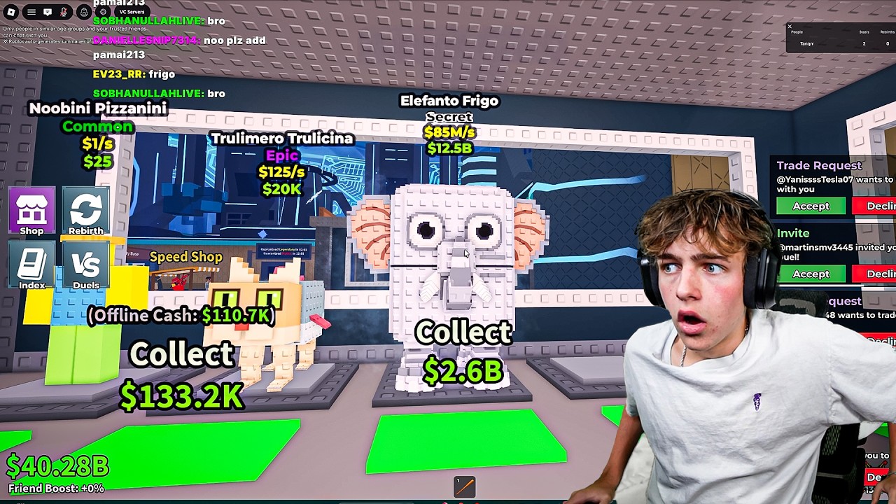 Logging Into My FIRST Steal A Brainrot Account..