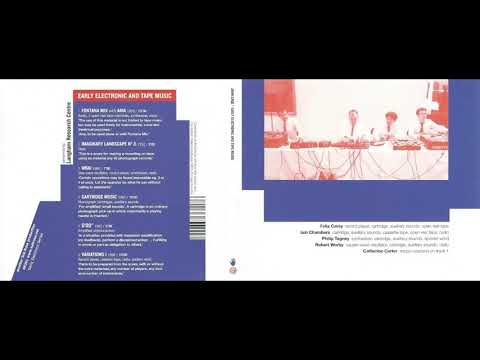 John Cage — John Cage - Early Electronic And Tape Music [SR361] | Full LP