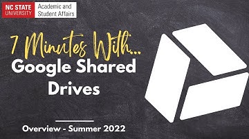 Google Shared Drive Overview