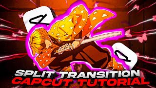 Split Transition || Capcut Tutorial