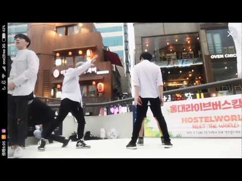 느와르(Noir) 20170701 홍대 버스킹 CUT (Intro+VIXX---ETENITY)