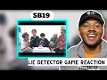 AMERICAN Reacts To SB19 [SHOW BREAK] Ep. 2: Lie Detector Game! | Dar The Traveler