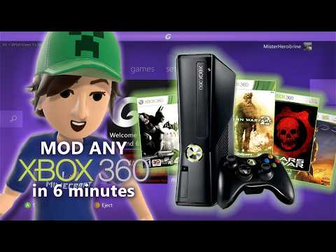 Xbox 360 Modding Has Gotten Ridiculously Easy