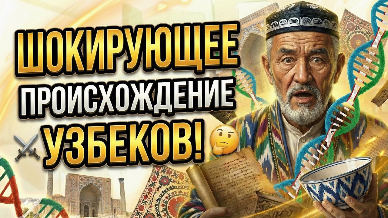 УЗБЕКИ: Великий Генетический Обман? Шокирующая правда о нашей крови!