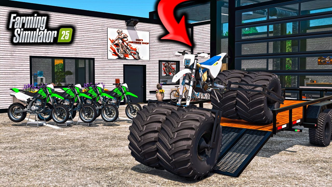 BUILDING A "MUD-LIFTED" DIRTBIKE! (IAN'S DIRTBIKE SHOP) | FS25