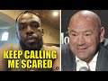 Jon Jones Reacts To Dana White Saying He Is Scared of Francis Ngannou