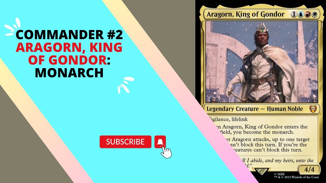 Aragorn, King of Gondor: Monarch