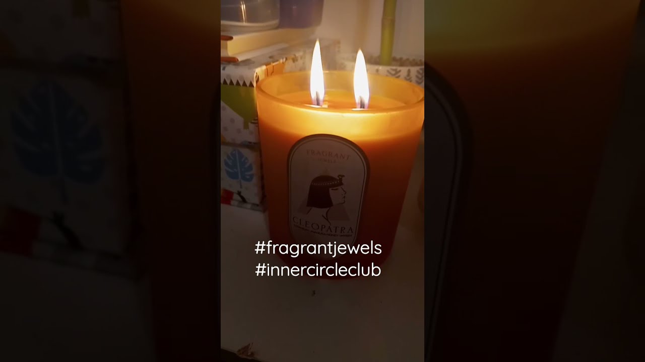 Cleopatra fragrant Jewels candle. I get these every month because I am part of the Inner Circle Club