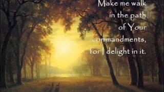 Video thumbnail of "Psalm 119 33-40"