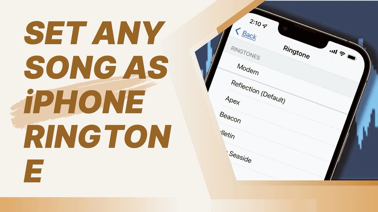 How to set ANY Song as iPhone (iOS16)RingtoneLearn step By Step Free