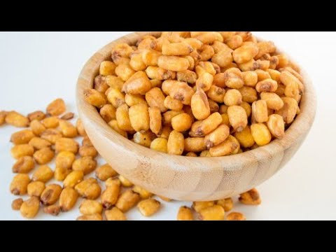 السعرات في الذرة المحمصة