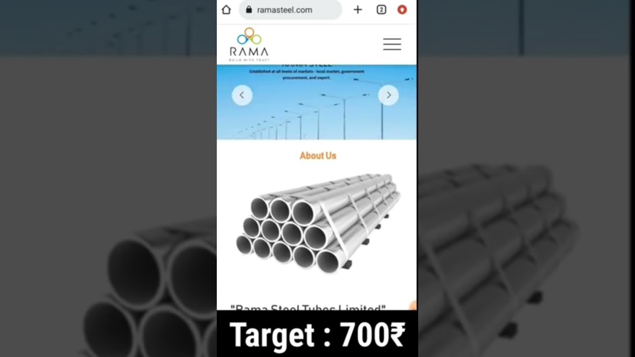Rama Steel Tubes Latest News Rama Steel Rama Steel Tubes Target rama-steel-tubes-latest-news-rama-steel-rama-steel-tubes-target