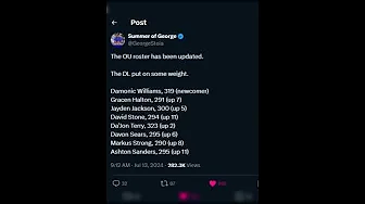 Oklahoma is Ready For The SEC (Roster Update) DL thumbnail