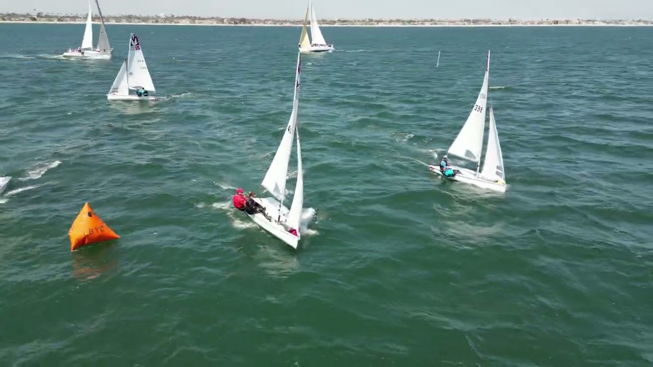 2023 LBRW   Day 1 Friday   Race 2   Melges 15 start