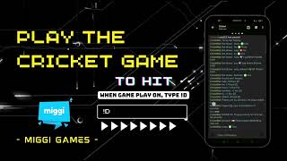 How to play MIGGI Cricket Game screenshot 3