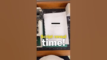 SCRIPT REVEAL!!! #filmmakinglife #filmmakerlife #screenwriting101