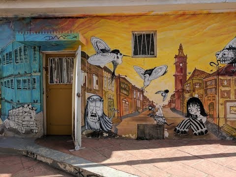 Main Street of Valparaiso, Chile