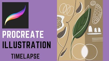 Spring x Leaf Digital Art Time-Lapse | Procreate Visual #11