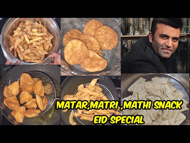 Eid Mubarak Special Matter Namak Pare | Mathri | Mathi Crispy & Tasty Snacks class=