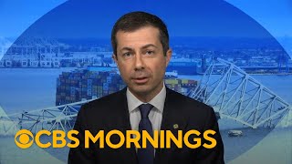 Transportation Secretary Pete Buttigieg addresses economic toll of Baltimore bridge collapse