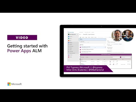 Getting started with Power Apps ALM