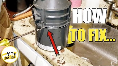 Fix your own garbage disposal without cost | disposal repair