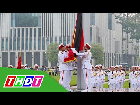 Video Lễ thượng cờ rủ Quốc tang và lễ viếng nguyên Tổng Bí... - youtube