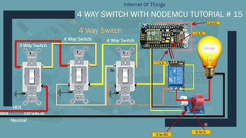 esp8366 arduino | Home Automation with Alexa | 4 way switch Part 3| Tutorial # 15