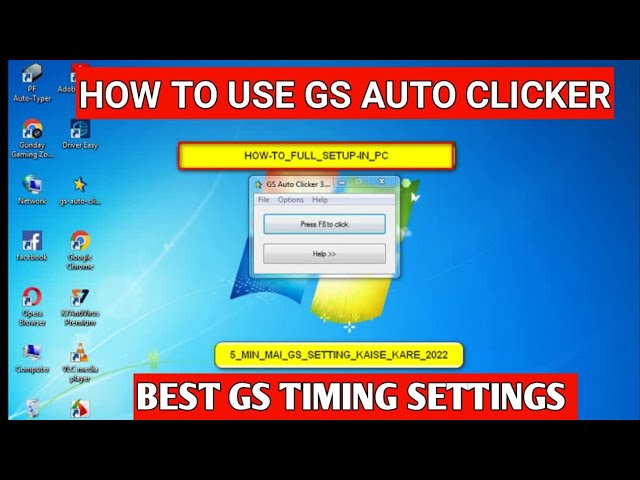 HOW to use GS Auto Clicker Updated (Roblox Tutorial 
