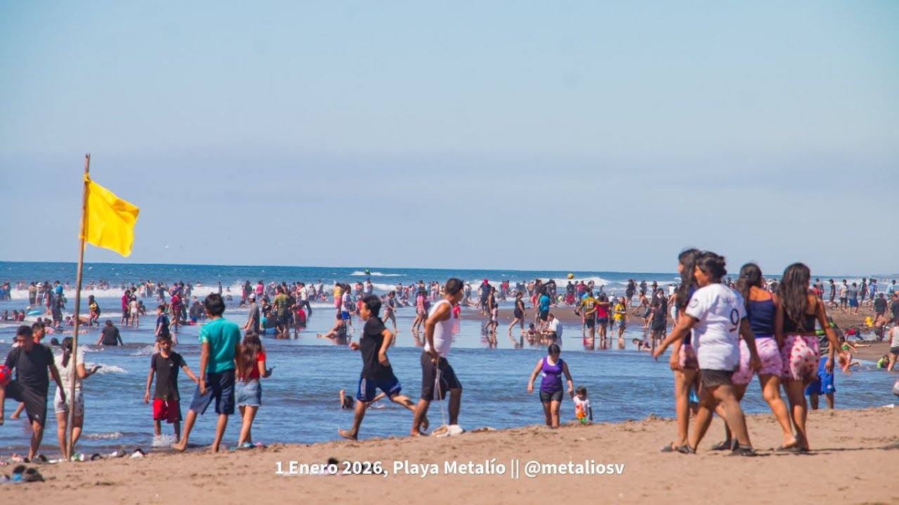 1 Enero 2026 La Playa Metalío y la Bocana Metalío (parte resumida del video largo) 