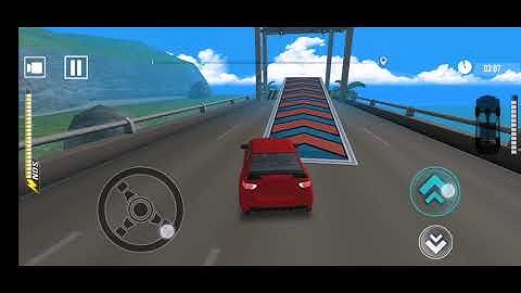 Deadly Race | #17 Mustang - Speed Car Bumps Challenge (Android / IOS Gameplay)car crashes