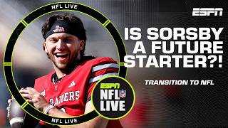 Will teams look past Brendan Sorsby's gambling situation? Could he become a starting QB? | NFL Live
