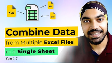 Combine Data from Multiple Excel Files in a Single Excel Sheet - Part 1