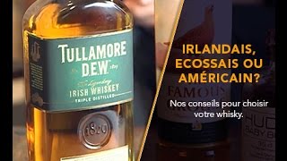 Différence entre le whisky irlandais et le whisky écossais (écossais)
